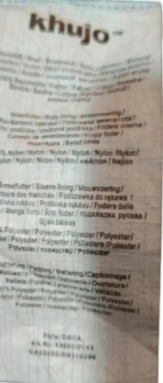 Chaqueta Khujo Motera Negra Original Y2K 2000s