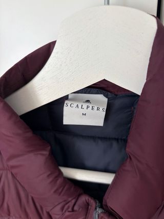 Chaleco Scalpers Burdeos Talla M.