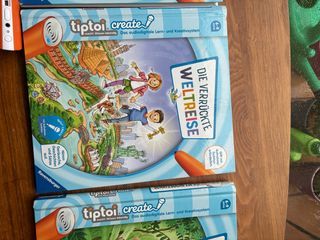 Lote libros alemán Tip Toi con lápiz interactivo