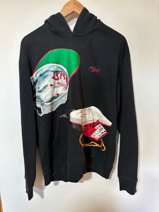 Sudadera Jordan Negra con Estampado