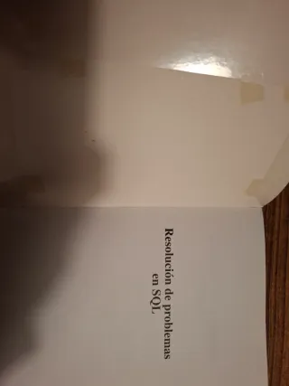 Resolución de problemas en SQL