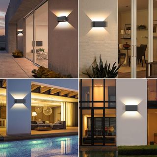 Aplique LED Pared Antracita 24W 3000K
