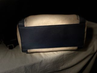 Bolso marca Esprit Beige y Azul Marino
