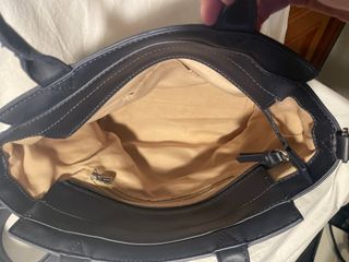 Bolso marca Esprit Beige y Azul Marino