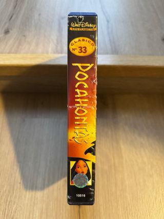 VHS Pocahontas Walt Disney Los Clásicos