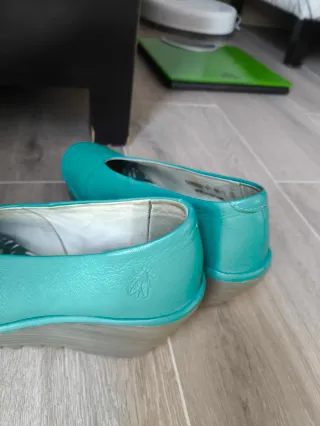 Zapatos Fly London Turquesa
