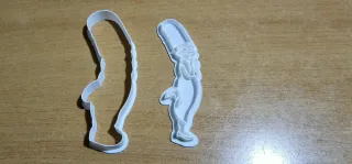 Pack Moldes de los Simpsons impreso en 3D