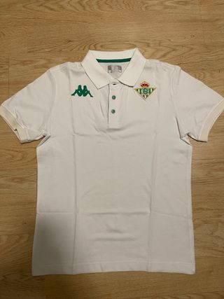 Polo Kappa Betis Blanco Talla M