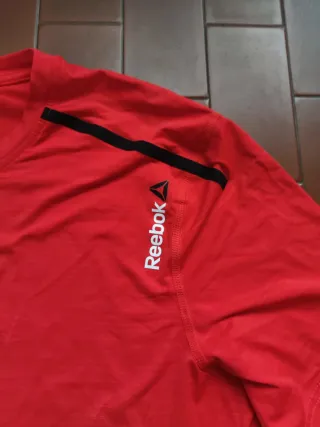Reebok T-Shirt tecnica ACTIVCHILL Rossa Uomo L