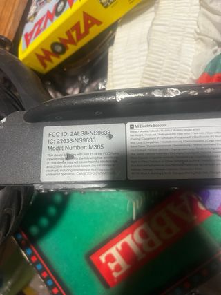 Patinete Eléctrico para Piezas