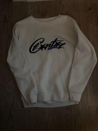 Sudadera Corteiz Blanca Talla S