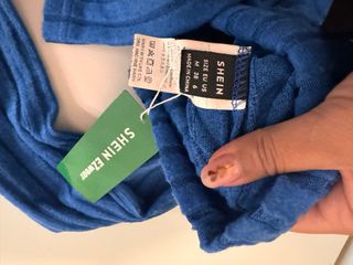 Jersey SHEIN azul talla M