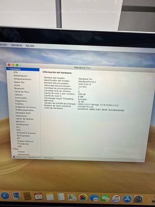 MacBook Pro 13 16GB 256GB 2019