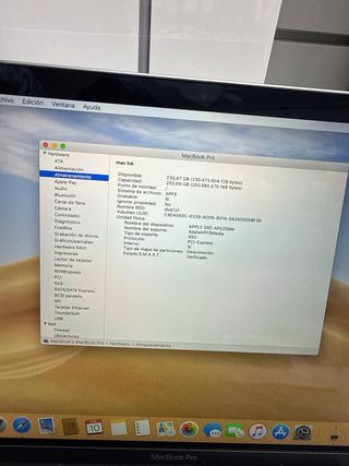 MacBook Pro 13 16GB 256GB 2019