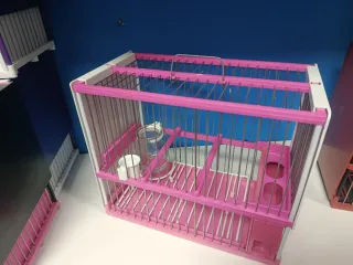 Jaula completa  Jilguero Negra y Amarilla