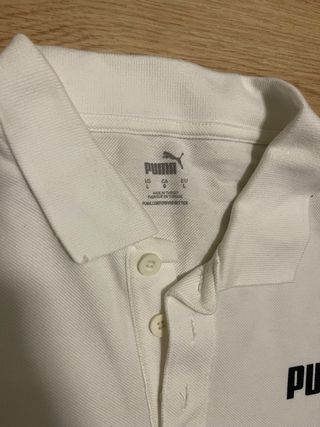 Polo Puma Blanco