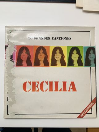 LP Cecilia - 20 Grandes Canciones