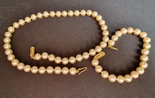 Collar y pulsera perlas Majorica