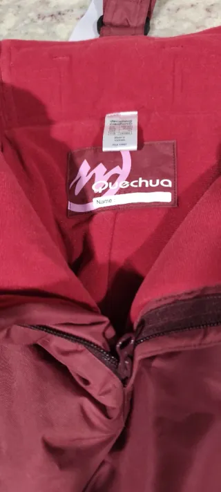 Pantalón de esquí infantil Quechua talla 10 años