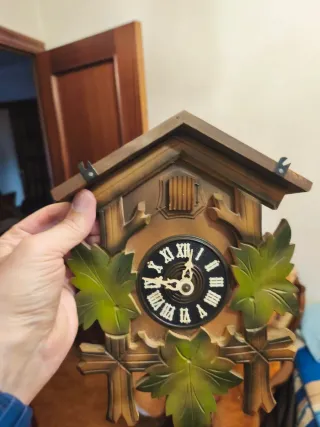 Reloj de cuco de madera