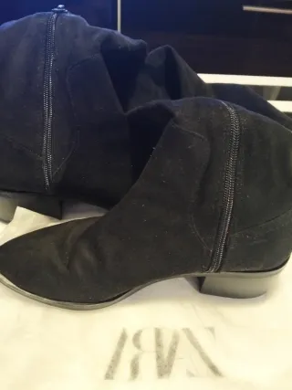 Botas mosquetero Stradivarius negras