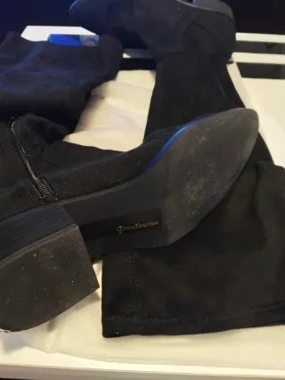 Botas mosquetero Stradivarius negras