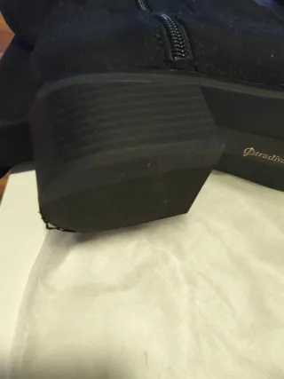 Botas mosquetero Stradivarius negras