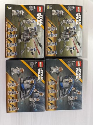 Lego Star Wars Battle Packs 75345 y 75359