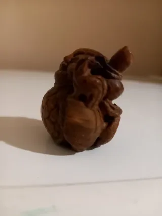 Statuine Buddha e Infucio in legno