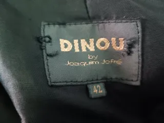 Abrigo Anorak Vintage Negro Lazo