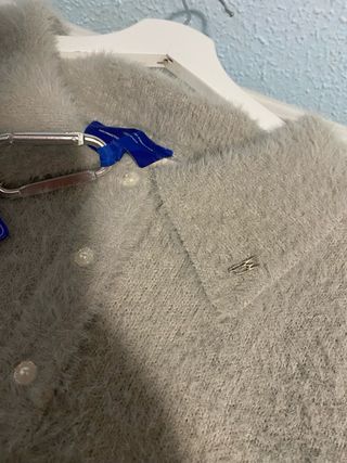 Jersey Polo Mohair Noemotions Gris Talla L