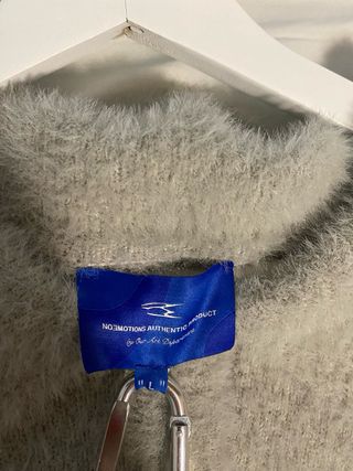 Jersey Polo Mohair Noemotions Gris Talla L