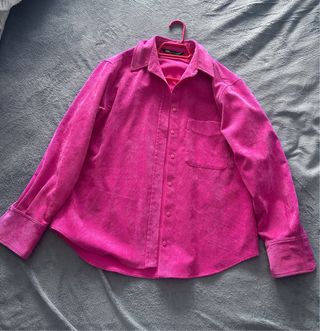 Camisa Zara Rosa Talla Única