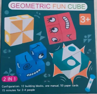 Juego de construcción Geométrico Fun Cube