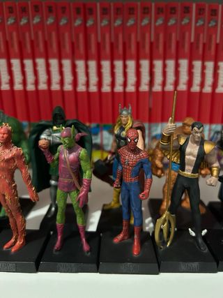 Lotto di statuette dei Supereroi Marvel