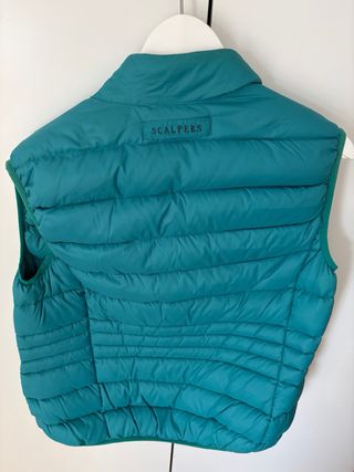 Chaleco Scalpers verde azulado Talla M
