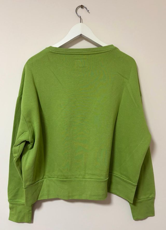 Sudadera manga larga verde mujer - Pepe Jeans - M