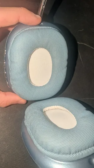 Cascos Bluetooth Azul y Gris