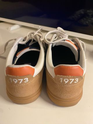 Zapatillas Pepe Jeans Beige y Azul