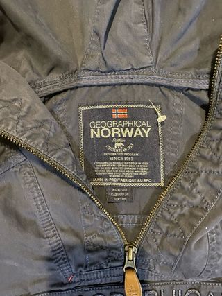 Chaqueta Geographical Norway Azul Mujer