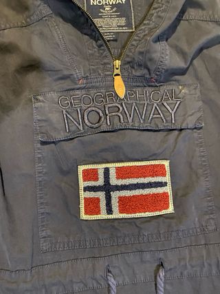 Chaqueta Geographical Norway Azul Mujer