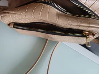 Borsa tracolla piccola beige