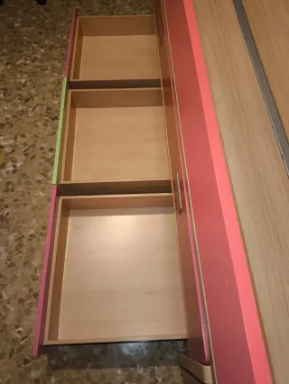 Cama nido con cajones