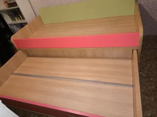 Cama nido con cajones