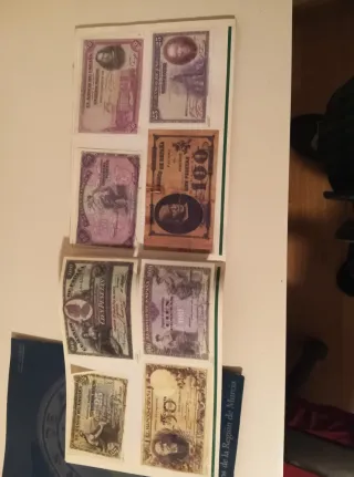 Colección Billetes y Monedas CAM España