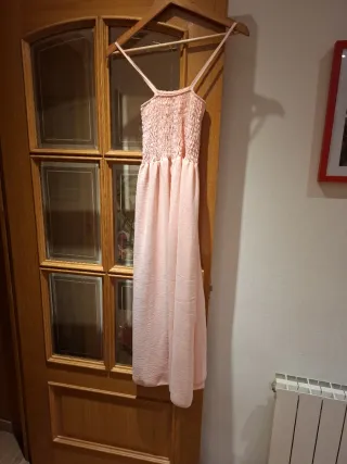 Vestido largo estampado floral