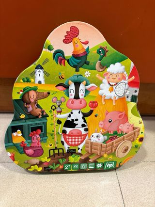 Puzzle XXL Animales Jumbo Goula 2+ Años