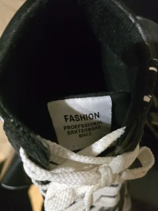 Zapatillas altas con estampado