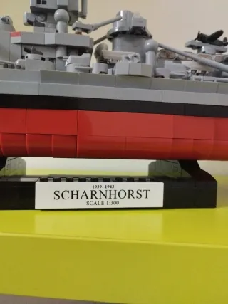 Acorazado Cobi/Lego Scharnhorst