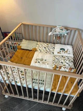 Parque infantil 100x100cm + colchon